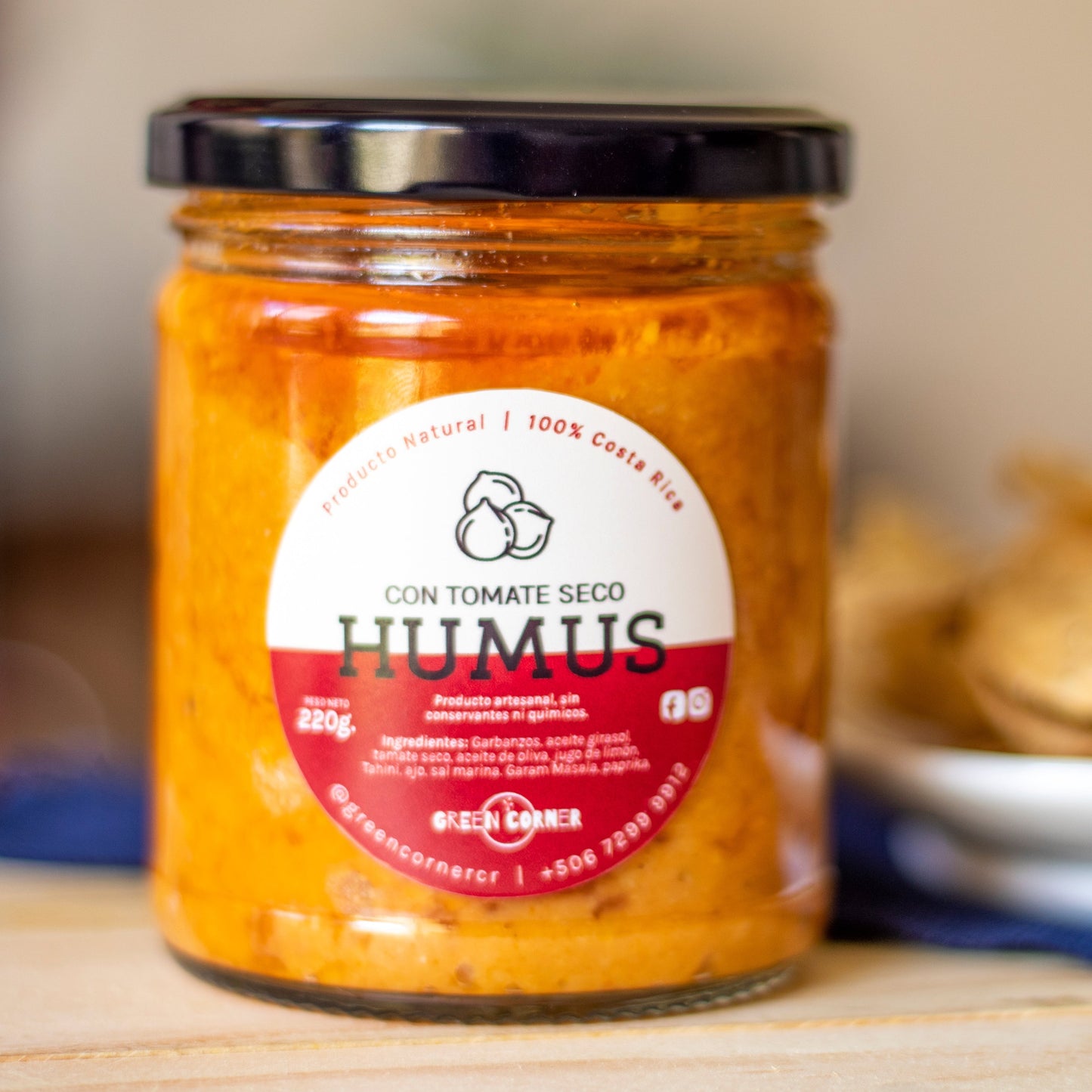 Humus de tomate