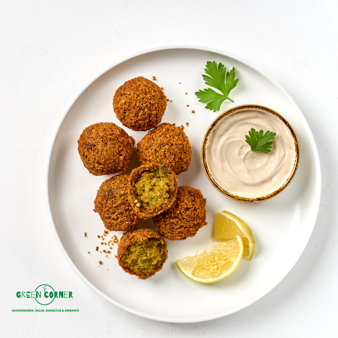 Falafel con Baharat Green Corner