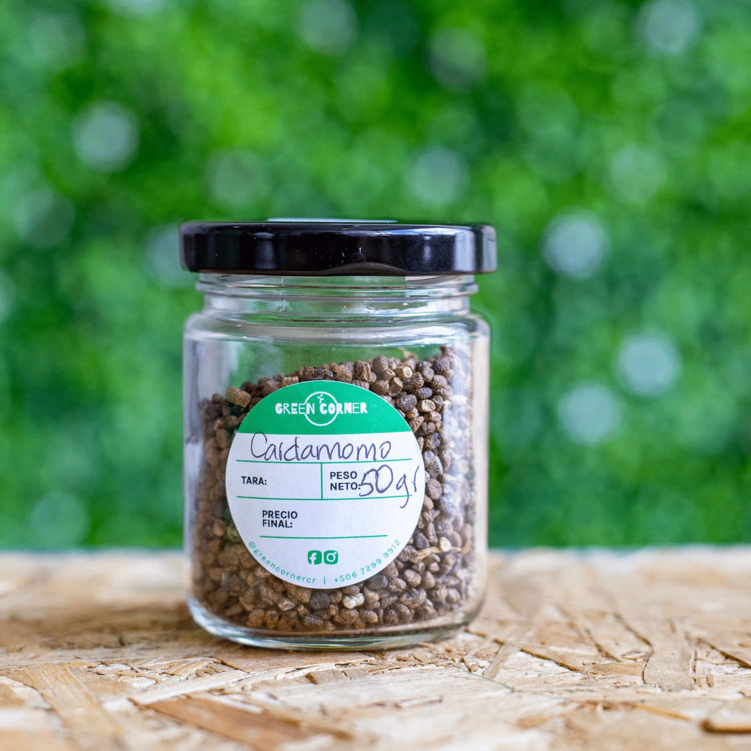 Cardamomo entero granel