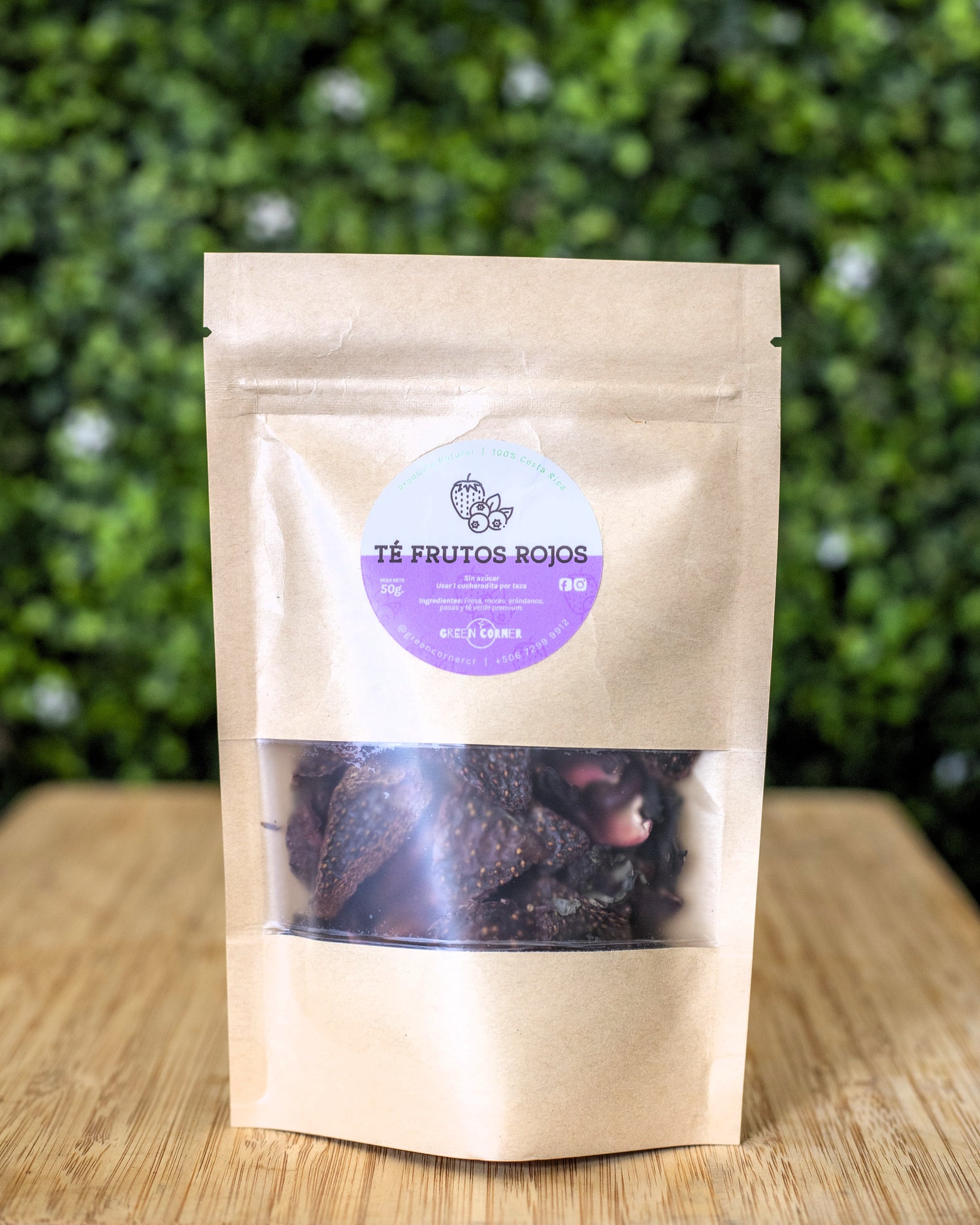 Infusión de frutos rojos