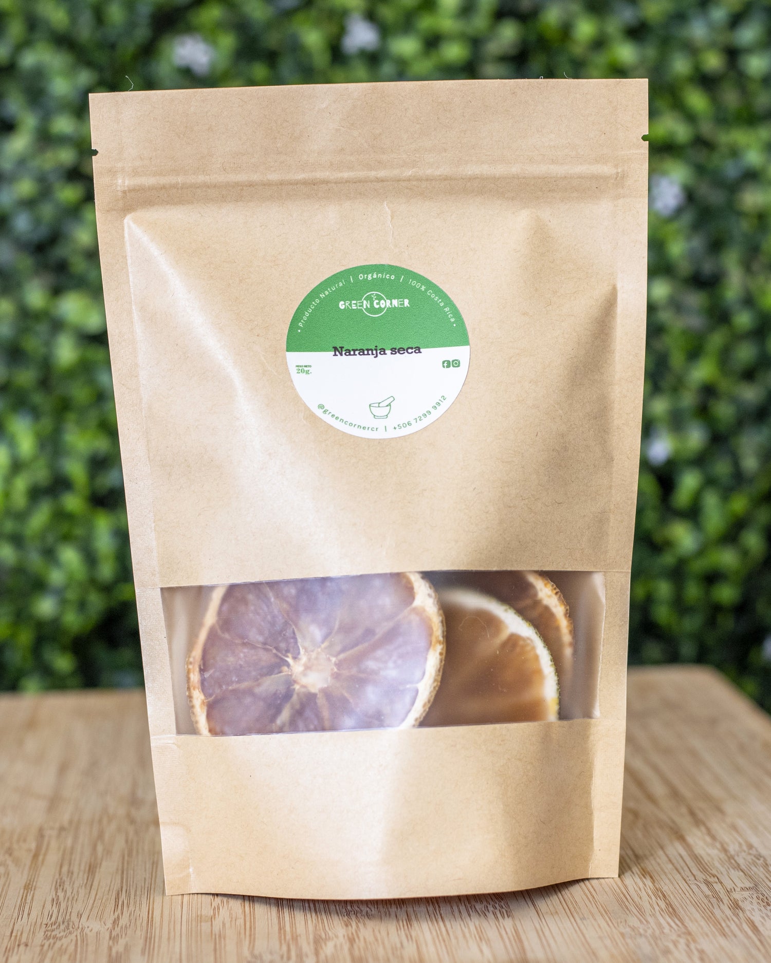 Naranja deshidratada