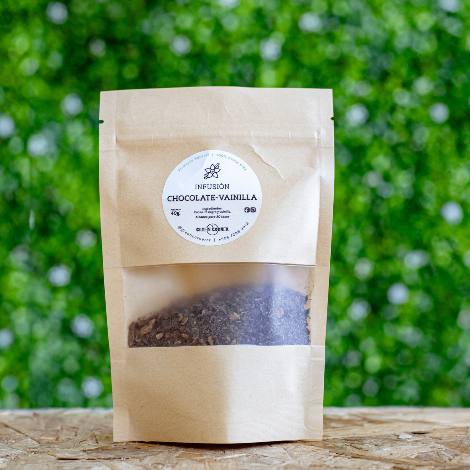 Infusión chocolate vainilla