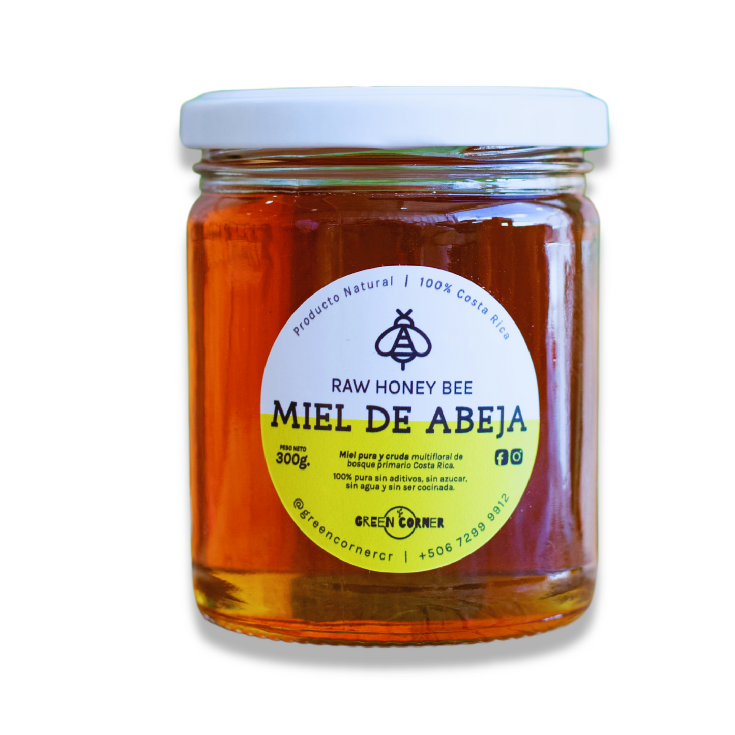 Miel de abeja gruda y pura