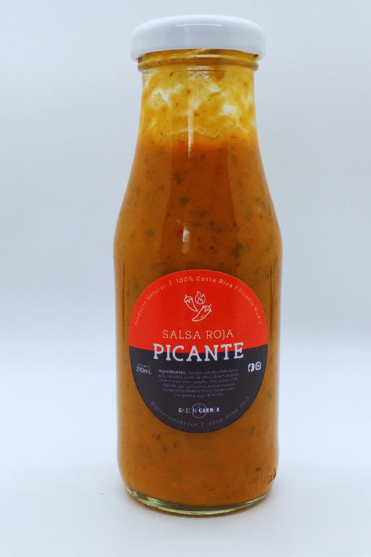 Salsa picante roja