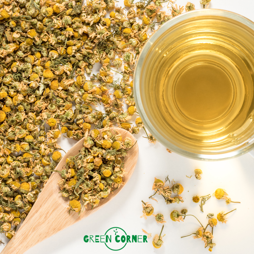 Manzanilla en flor